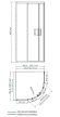 Душевой уголок WasserKRAFT Tauber 64S23 Душевой уголок WasserKRAFT Tauber 64S23