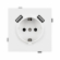 Механизм розетки с USB зарядкой SCT-TENDO-MUAA-PL-WH (230V, 16A), Arlight, 054082, изображение 3 Механизм розетки с USB зарядкой SCT-TENDO-MUAA-PL-WH (230V, 16A), Arlight, 054082, изображение 3