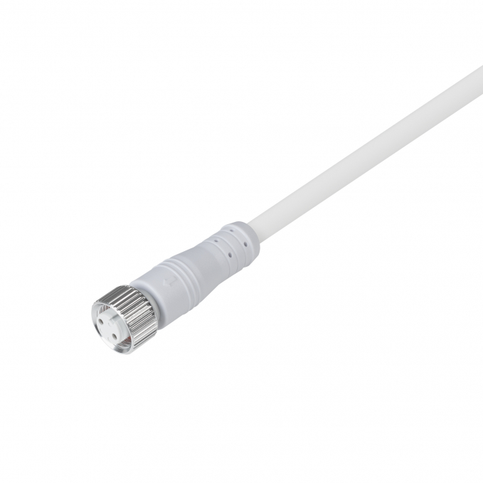 Коннектор питания ARL-WAVE-1615-CON-POWER-FEMALE-2PIN-WHT, Arlight, 059758, изображение 1
