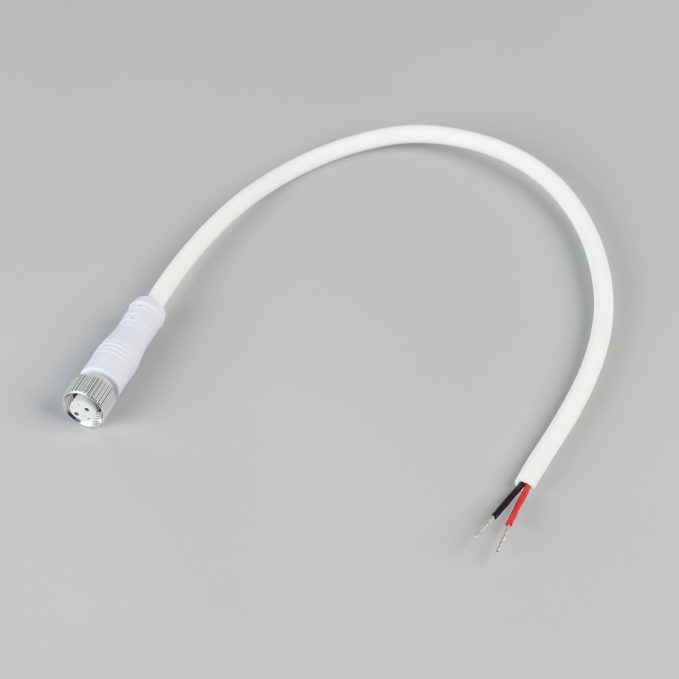 Коннектор питания ARL-WAVE-1615-CON-POWER-FEMALE-2PIN-WHT, Arlight, 059758, изображение 2