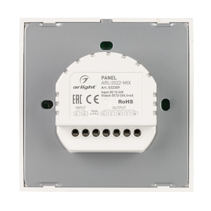Панель ARL-2022-MIX (12-24V, 4x4A, Sens), Arlight, 032359, изображение 2 Панель ARL-2022-MIX (12-24V, 4x4A, Sens), Arlight, 032359, изображение 2