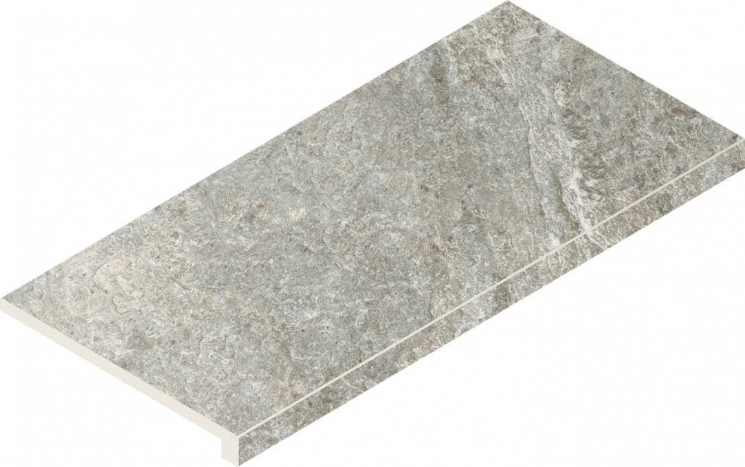 Ступень Italon Magma Silver угловая правая 33x60, 620070002952 Ступень Italon Magma Silver угловая правая 33x60, 620070002952
