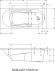 Ванна акриловая Riho Lazy 170x75 B078001005 пристенная Ванна акриловая Riho Lazy 170x75 B078001005 пристенная