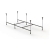 Каркас для ванны AM.PM Func W84A-150-070W-R
