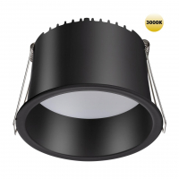 Светильник встраиваемый светодиодный IP20 LED 12W 220V 840Лм 3000К TRAN SPOT NT23 536 NOVOTECH 359237