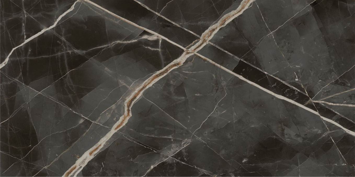 Керамогранит Italon Stellaris Absolut Black Lux 80x160, 610015000689