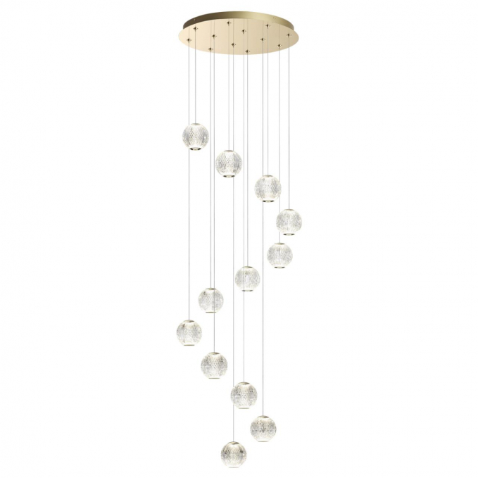 Люстра LED 56W 4000K 4651лм CRYSTAL L-VISION ODL24 567 ODEON LIGHT 5008/56L, фото на белом фоне Люстра LED 56W 4000K 4651лм CRYSTAL L-VISION ODL24 567 ODEON LIGHT 5008/56L, фото на белом фоне