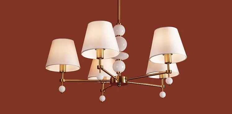 Подвесной светильник Люченте / Lucente, Freya, FR2064PL-05BS Подвесной светильник Люченте / Lucente, Freya, FR2064PL-05BS