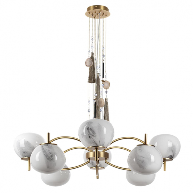 Люстра E14 8*40W FIOLENT MODERN ODL_EX25 089 ODEON LIGHT 5432/8, изображение 1 Люстра E14 8*40W FIOLENT MODERN ODL_EX25 089 ODEON LIGHT 5432/8, изображение 1