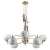 Люстра E14 8*40W FIOLENT MODERN ODL_EX25 089 ODEON LIGHT 5432/8