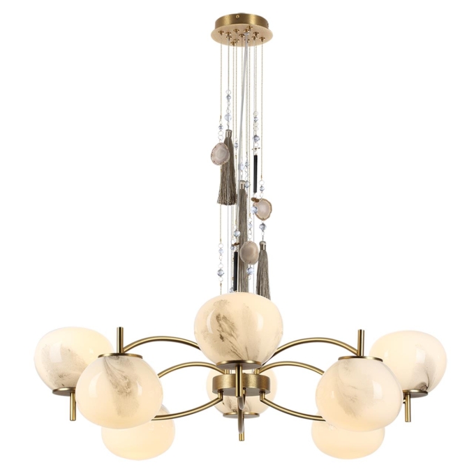 Люстра E14 8*40W FIOLENT MODERN ODL_EX25 089 ODEON LIGHT 5432/8, фото на белом фоне Люстра E14 8*40W FIOLENT MODERN ODL_EX25 089 ODEON LIGHT 5432/8, фото на белом фоне