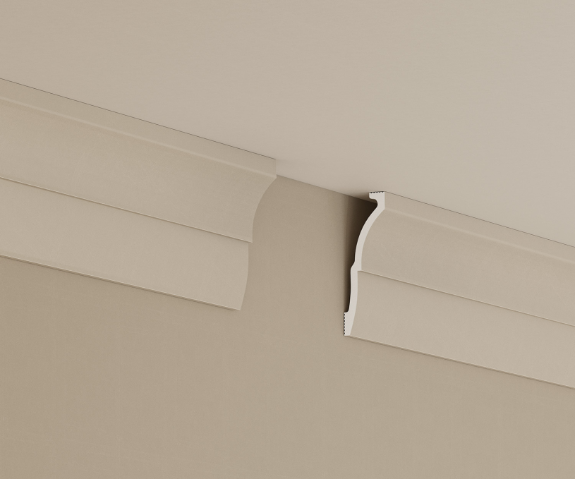 Карниз Cosca Decor KX058, 91х30x2000 мм, Экополимер