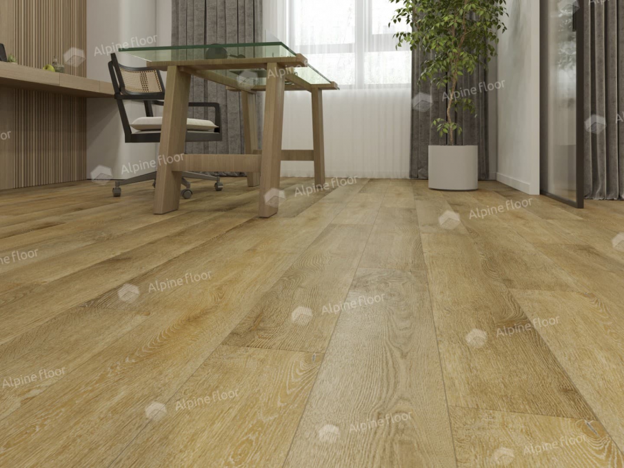 Кварцвиниловая плитка Alpine Floor Ultra Дуб Имперский, ЕСО 5-34 Кварцвиниловая плитка Alpine Floor Ultra Дуб Имперский, ЕСО 5-34