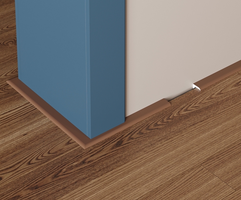 Плинтус Cosca Decor PL004, 65х16x2000 мм, Экополимер Плинтус Cosca Decor PL004, 65х16x2000 мм, Экополимер