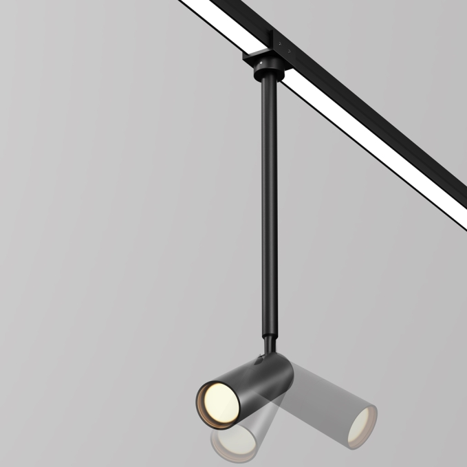 Уличный трековый светильник Фокус / Focus Led Elasity IP 3000К 8Вт 55° черный, O-TR01-2-P-8WB3K, изображение 2 Уличный трековый светильник Фокус / Focus Led Elasity IP 3000К 8Вт 55° черный, O-TR01-2-P-8WB3K, изображение 2
