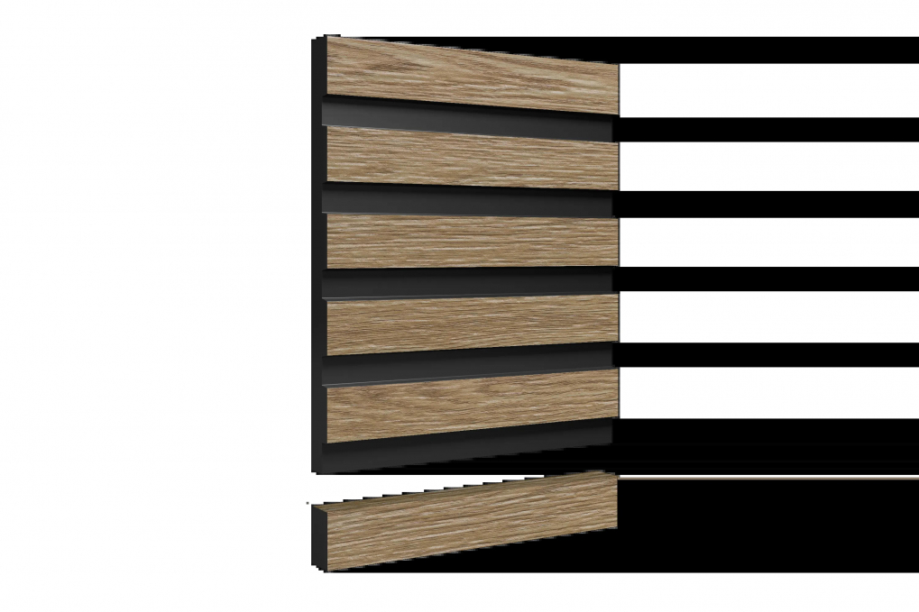 Стеновая панель Decor-Dizayn 904-64SH, 150x10x3000 мм Стеновая панель Decor-Dizayn 904-64SH, 150x10x3000 мм