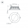 Светодиодный светильник LTD-105WH-FROST-9W Warm White 110deg, Arlight, 021067, изображение 6 Светодиодный светильник LTD-105WH-FROST-9W Warm White 110deg, Arlight, 021067, изображение 6