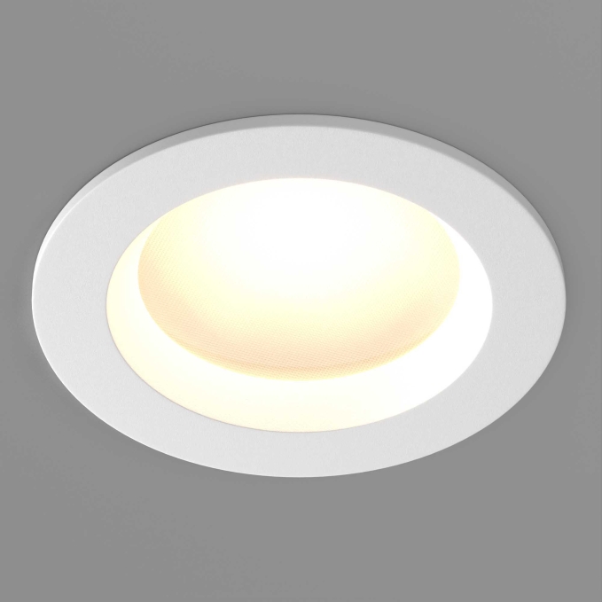 Светодиодный светильник LTD-105WH-FROST-9W Warm White 110deg, Arlight, 021067 Светодиодный светильник LTD-105WH-FROST-9W Warm White 110deg, Arlight, 021067