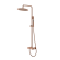 Душевая стойка со смесителем Boheme Stick 128-CB.4 брашированная медь Душевая стойка со смесителем Boheme Stick 128-CB.4 брашированная медь