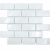 Мозаика Starmosaic Brick & Metro White Glossy 45x95 29.1x29.5