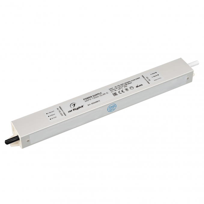 Блок питания ARPV-12060-SLIM-D (12V, 5A, 60W), Arlight, 022458(1), изображение 1