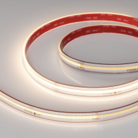 Светодиодная лента герметичная SPI-COB-PS-X378-14mm 24V Warm3000-PX63-BPT (7 W/m, IP67, 5m), Arlight, 041742