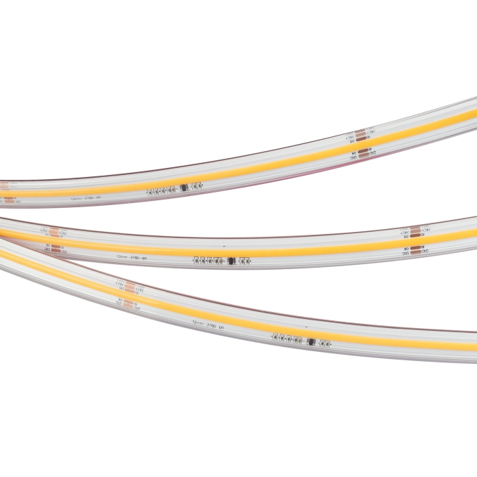 Светодиодная лента герметичная SPI-COB-PS-X378-14mm 24V Warm3000-PX63-BPT (7 W/m, IP67, 5m), Arlight, 041742, изображение 4 Светодиодная лента герметичная SPI-COB-PS-X378-14mm 24V Warm3000-PX63-BPT (7 W/m, IP67, 5m), Arlight, 041742, изображение 4