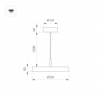 Светильник SP-ELEGANT-R300-17W Warm3000 (WH, 120 deg, 230V), Arlight, 033914(1) Светильник SP-ELEGANT-R300-17W Warm3000 (WH, 120 deg, 230V), Arlight, 033914(1)
