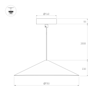 Светильник SP-MAKOTO-R750-14W Warm2700 (BK, 36 deg, 230V, TRIAC), Arlight, 054402 Светильник SP-MAKOTO-R750-14W Warm2700 (BK, 36 deg, 230V, TRIAC), Arlight, 054402