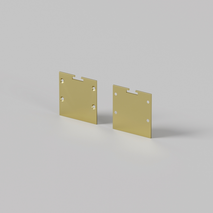 Комплект заглушек (для профиля 35x35) 2 шт., ALM-3535BT-BR-EC 642039, 642039, изображение 1 Комплект заглушек (для профиля 35x35) 2 шт., ALM-3535BT-BR-EC 642039, 642039, изображение 1