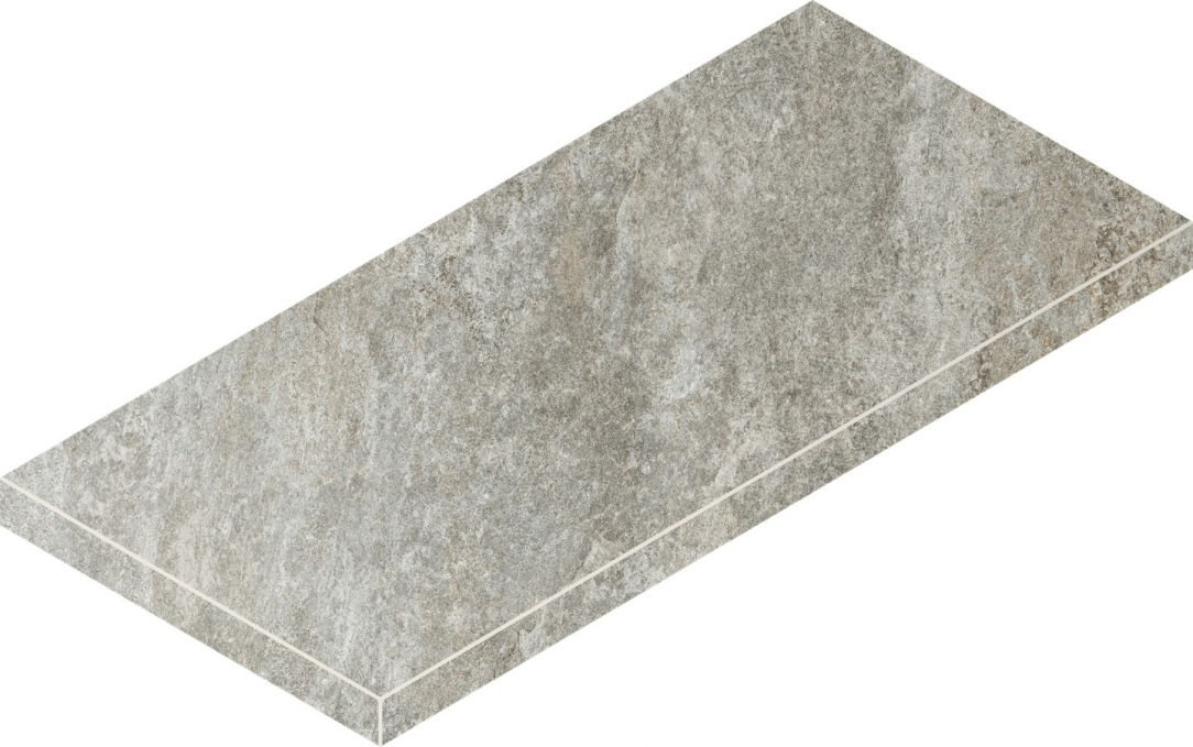Ступень Italon Magma Silver угловая левая 33x60, 620070002957 Ступень Italon Magma Silver угловая левая 33x60, 620070002957