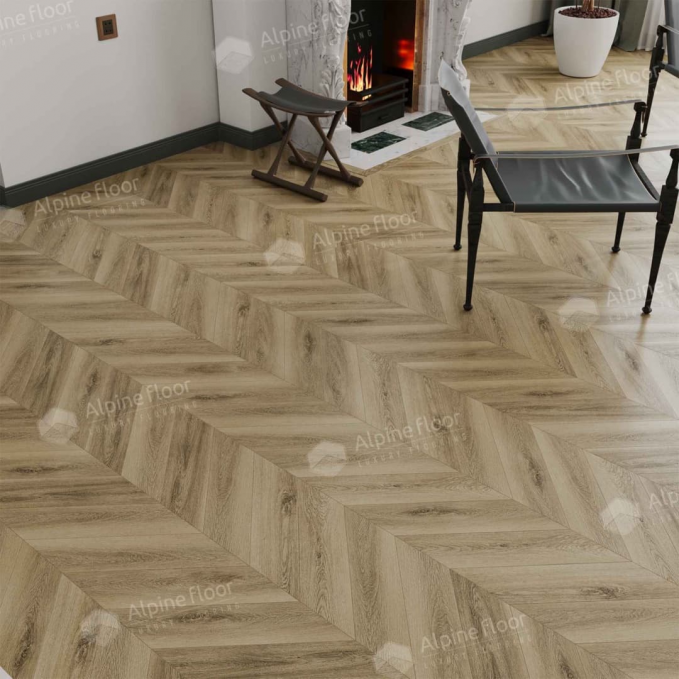 Каменный ламинат SPC Alpine Floor Chevron Alpine Вайпуа, ECO 18-14 MC