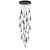 Люстра каскадная LED*137W (24*5.70W) 3000K 11620Лм AFALINA L-VISION ODL_EX26 059 ODEON LIGHT 5442/137L
