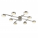 Люстра потолочная LED GX53 8*7W 220V DABRA COMFI LN26 248 LUMION 8115/8C, дополнительный ракурс