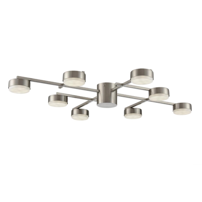Люстра потолочная LED GX53 8*7W 220V DABRA COMFI LN26 248 LUMION 8115/8C, фото на цветном фоне 2