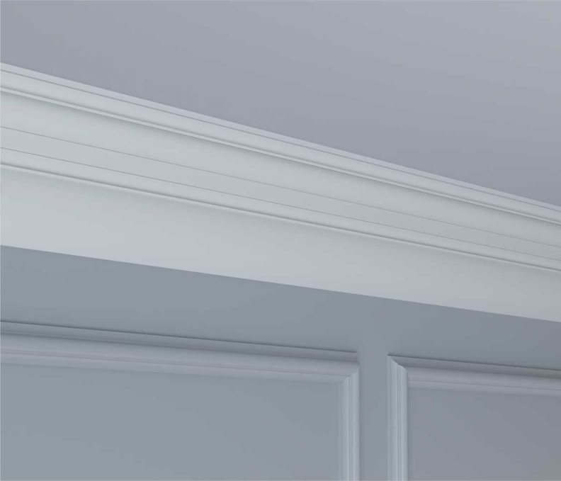 Карниз Cosca Decor KX013, 95х75x2000 мм, Экополимер