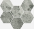 Мозаика Italon Charme Extra Silver Mosaico Hexagon 25x29, 620110000067