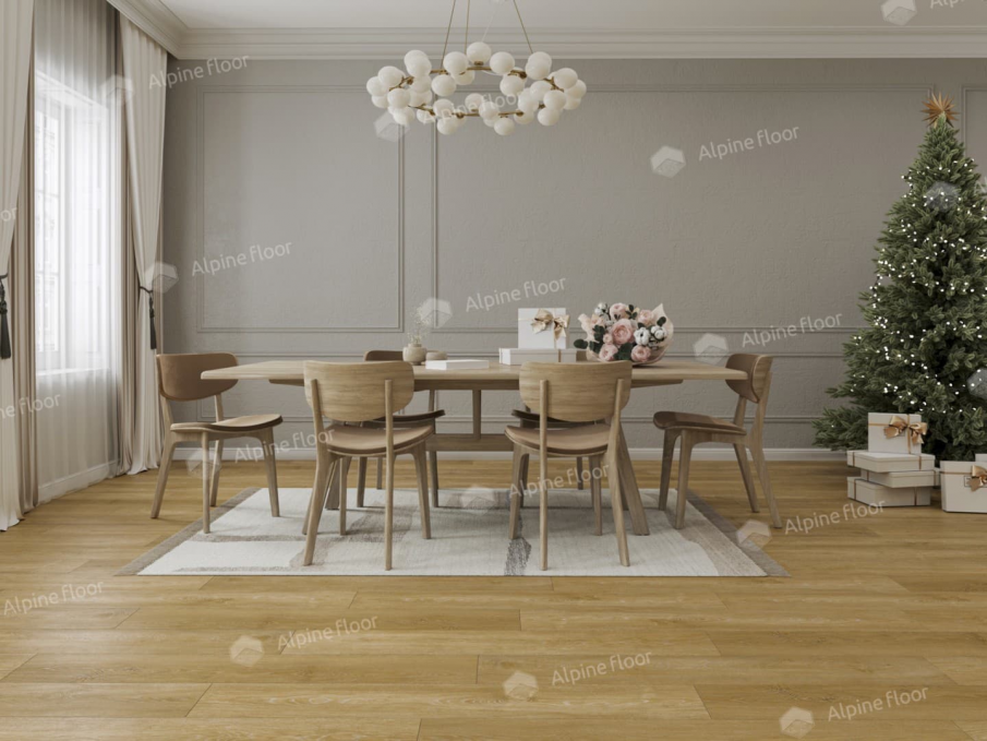 Кварцвиниловая плитка Alpine Floor Ultra Дуб Итальянский, ЕСО 5-35 Кварцвиниловая плитка Alpine Floor Ultra Дуб Итальянский, ЕСО 5-35