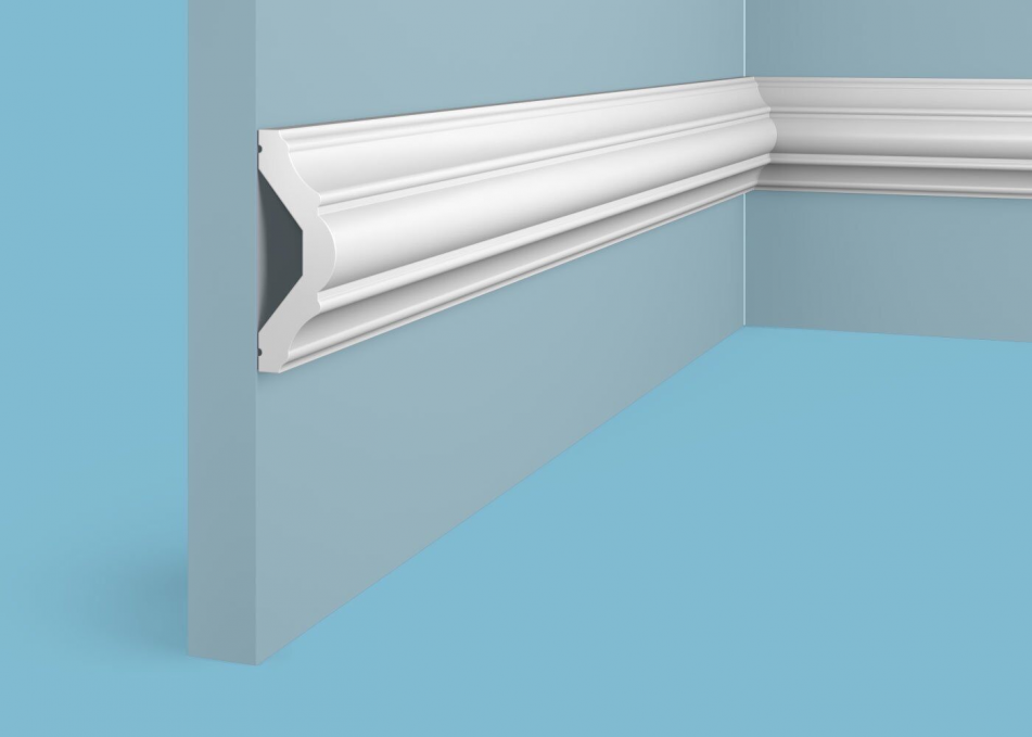 Молдинг Cosca Decor MX022, 62х22x2000 мм, Экополимер