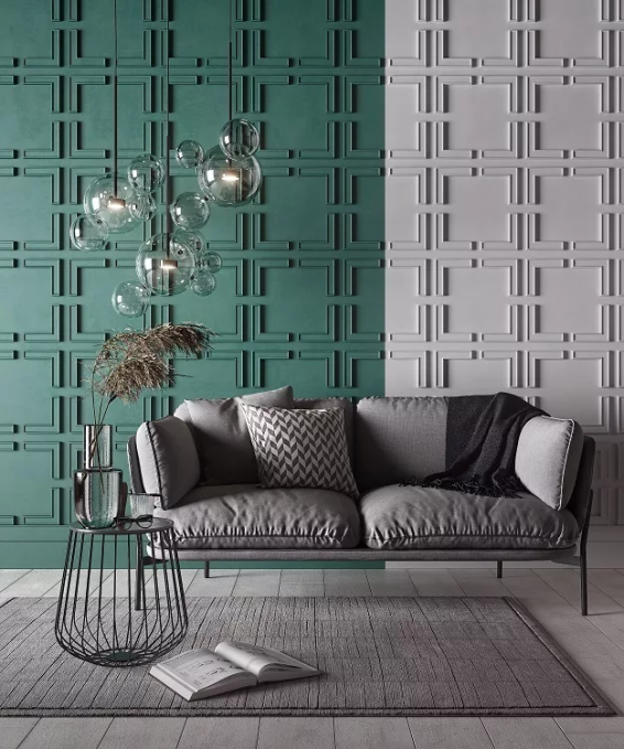 Стеновая панель Cosca Decor 3D орнамент, арт.01 Стеновая панель Cosca Decor 3D орнамент, арт.01