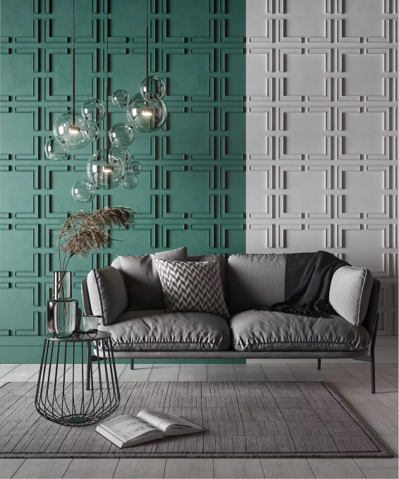 Стеновая панель Cosca Decor 3D орнамент, арт.01 Стеновая панель Cosca Decor 3D орнамент, арт.01