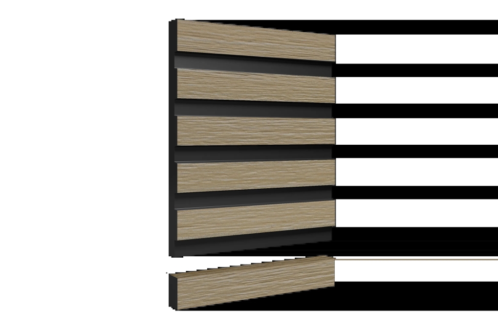 Стеновая панель Decor-Dizayn 904-63SH, 150x10x3000 мм Стеновая панель Decor-Dizayn 904-63SH, 150x10x3000 мм