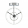 Бра E14 1*40W 220V VERDI MODERNI LN26 135 LUMION 8261/1W, фото на цветном фоне 1 Бра E14 1*40W 220V VERDI MODERNI LN26 135 LUMION 8261/1W, фото на цветном фоне 1