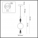 Подвес E14 1*40W PALLE MODERN ODL_EX24 125 ODEON LIGHT 5405/1, схема товара Подвес E14 1*40W PALLE MODERN ODL_EX24 125 ODEON LIGHT 5405/1, схема товара