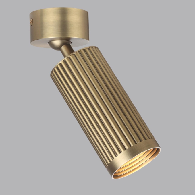 Потолочный светильник поворотный на 360° под латунь IP20 LED GU10 10W 220V MANCHESTER HIGHTECH ODL25 331 ODEON LIGHT 7013/1C, дополнительный ракурс Потолочный светильник поворотный на 360° под латунь IP20 LED GU10 10W 220V MANCHESTER HIGHTECH ODL25 331 ODEON LIGHT 7013/1C, дополнительный ракурс