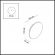 Бра IP54 LED 4000K 120° 9W 870Лм 220V ECLISSI HIGHTECH ODL18 326 ODEON LIGHT 3633/9WL, схема товара Бра IP54 LED 4000K 120° 9W 870Лм 220V ECLISSI HIGHTECH ODL18 326 ODEON LIGHT 3633/9WL, схема товара