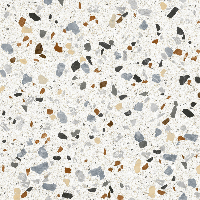 Керамогранит Pieza Ceramica Chips Stepe White 60x60, CH006060N Керамогранит Pieza Ceramica Chips Stepe White 60x60, CH006060N