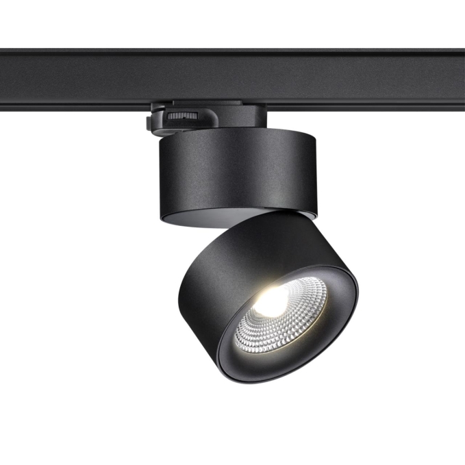 Трехфазный трековый светодиодный светильник IP20 LED 25W 4000K 2200Лм 100-265V GRODA PORT NT21 315 NOVOTECH 358787, фото на белом фоне Трехфазный трековый светодиодный светильник IP20 LED 25W 4000K 2200Лм 100-265V GRODA PORT NT21 315 NOVOTECH 358787, фото на белом фоне