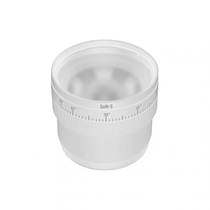 Насадка с изменяемым углом LGD-ARTIFACT-ZOOMLENS-R65 (WH, 10-50 deg), Arlight, 059713 Насадка с изменяемым углом LGD-ARTIFACT-ZOOMLENS-R65 (WH, 10-50 deg), Arlight, 059713