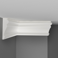 Карниз, плинтус потолочный Decomaster D152ДМ, 85x25x2000 мм